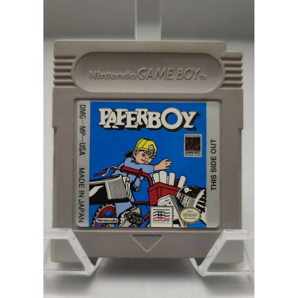 Paperboy (Game Boy) USA -‎ 28 Stamp - Authentic & Tested